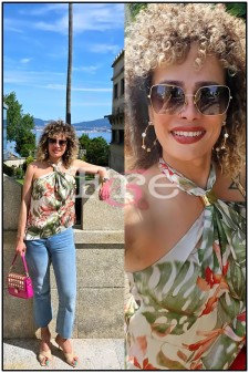 Evelyn de Oliveira. Amiga en Pontevedra