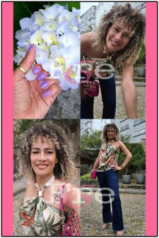 Evelyn de Oliveira. Amiga en Pontevedra